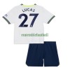 Maillot de Supporter Tottenham Hotspur Lucas 27 Domicile 2022-23 Pour Enfant